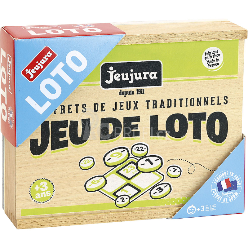 Jeujura Bingo v dřevěném boxu