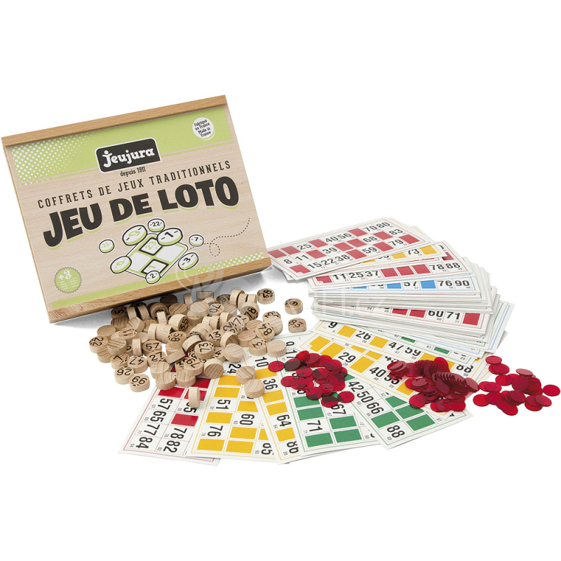 Jeujura Bingo v dřevěném boxu