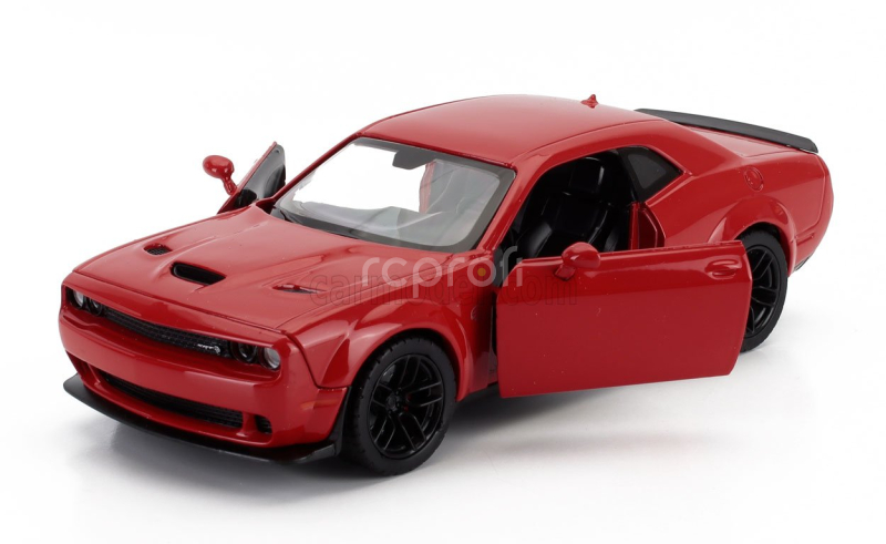 Johnny lightning Dodge Challenger Srt Hellcat Widebody 2018 1:24 Red