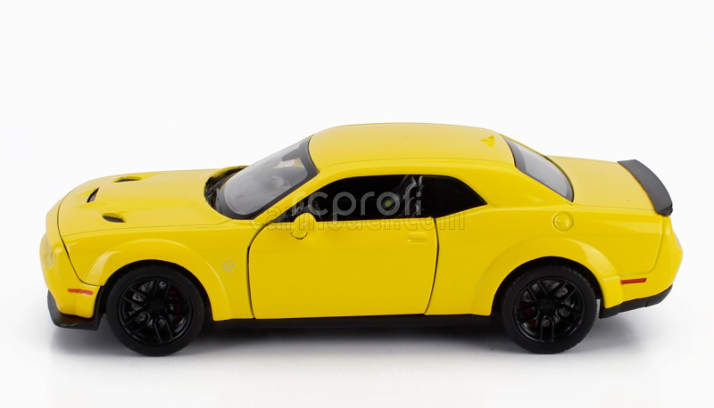 Johnny lightning Dodge Challenger Srt Hellcat Widebody 2018 1:24 Žlutá
