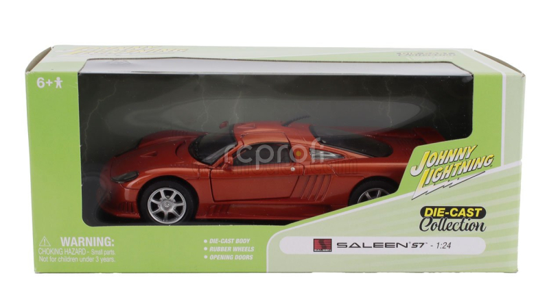 Johnny lightning Saleen S7 2001 1:24 Měď