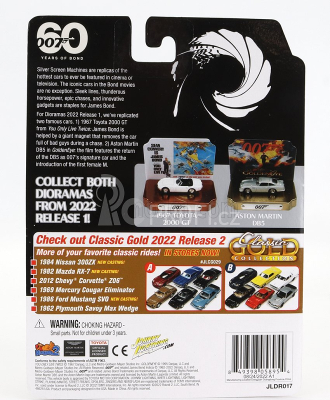 Johnny lightning Toyota Set dvou modelů James Bond 007 1:64