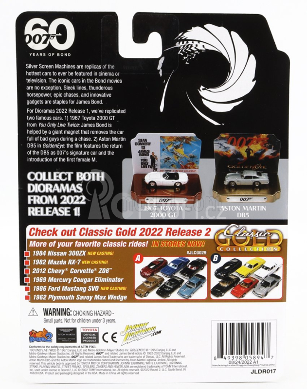 Johnny lightning Toyota Set dvou modelů James Bond 007 1:64