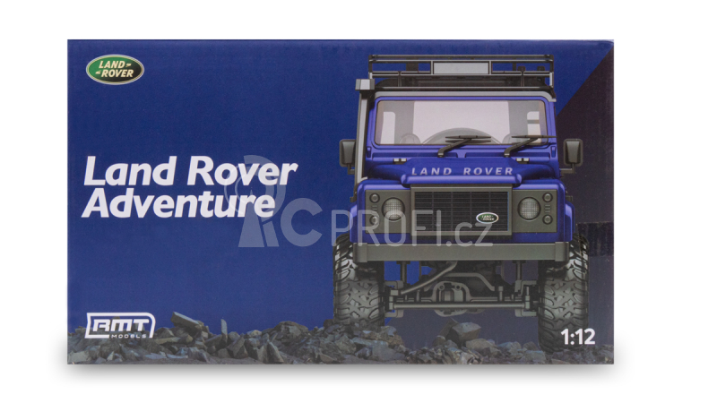 RC auto Land Rover Adventure 1/12 RTR 4WD, zelená + náhradní baterie