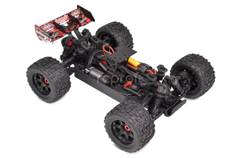 RC auto KAGAMA-4 Monster Truck 4WD 3-4S RTR, červená