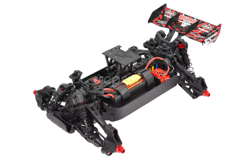 RC auto KAGAMA-4 Monster Truck 4WD 3-4S RTR, červená