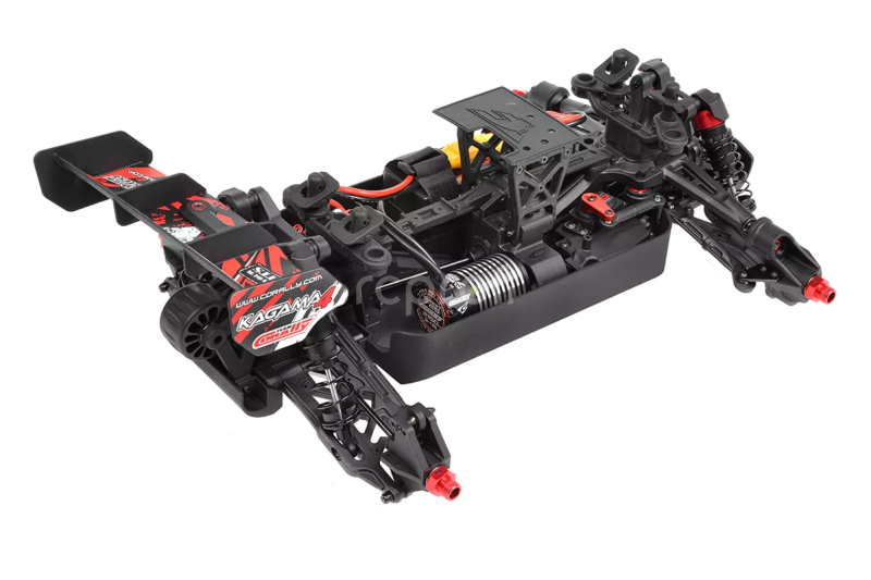 RC auto KAGAMA-4 Monster Truck 4WD 3-4S RTR, červená