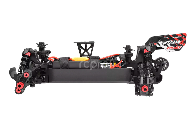 RC auto KAGAMA-4 Monster Truck 4WD 3-4S RTR, červená