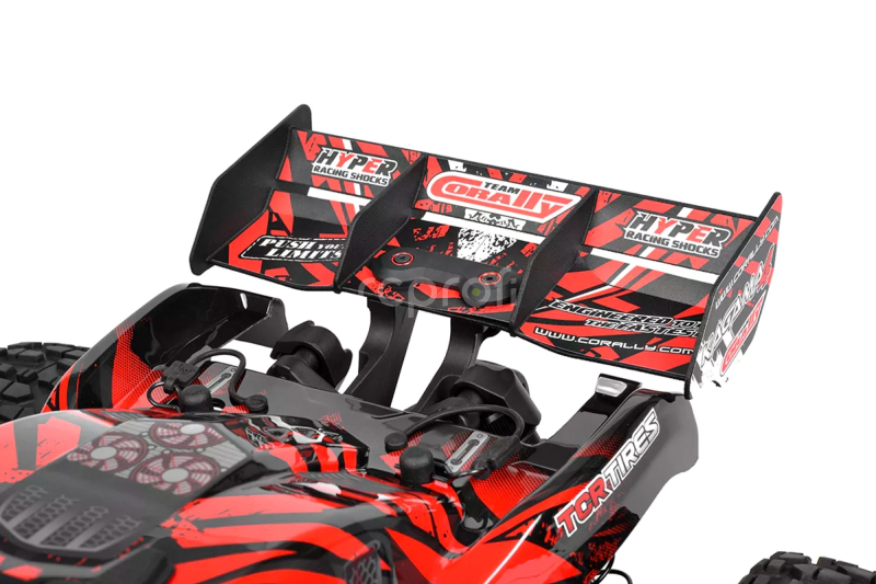 RC auto KAGAMA-4 Monster Truck 4WD 3-4S RTR, červená