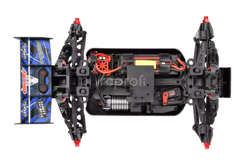 RC auto KAGAMA-4 Monster Truck 4WD 3-4S RTR, modrá