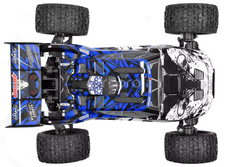 RC auto KAGAMA-4 Monster Truck 4WD 3-4S RTR, modrá