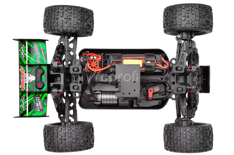 RC auto KAGAMA-4 Monster Truck 4WD 3-4S RTR, zelená