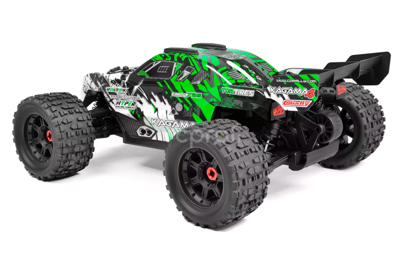 RC auto KAGAMA-4 Monster Truck 4WD 3-4S RTR, zelená
