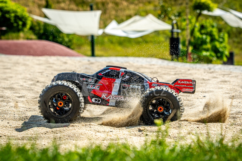 KAGAMA XP 6S - 1/8 Monster Truck 4WD bez elektroniky, červená