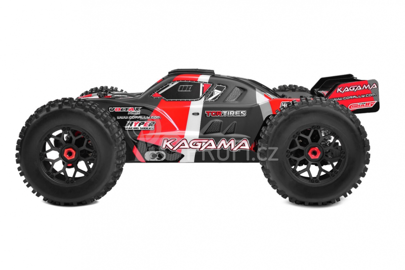 KAGAMA XP 6S - 1/8 Monster Truck 4WD - RTR - Brushless Power 6S, červená