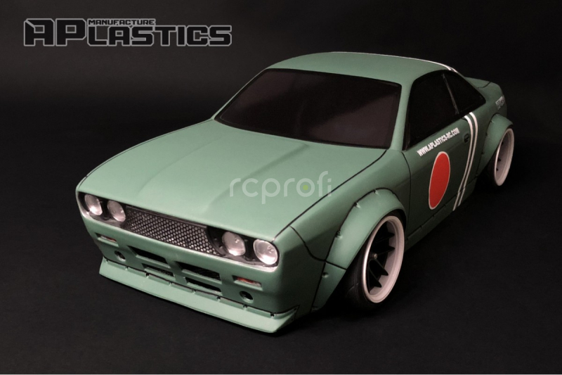 Karoserie APlastics - Nissan S14 Boss 510 Bluebird - 1/10, 200/205mm