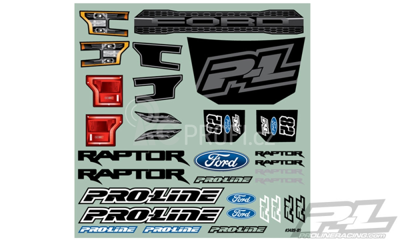 Karoserie čirá 2017 Ford F-150 Raptor Desert Truck