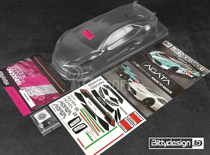Karoserie čirá Bittydesign AGATA GT - (190 mm)