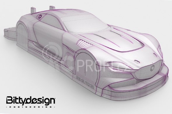 Karoserie čirá Bittydesign AHURA GT - (190 mm)