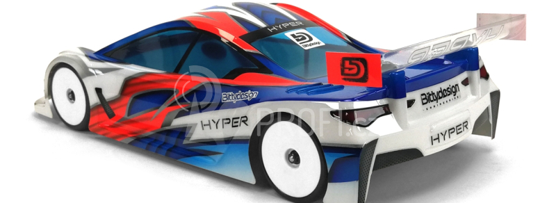 Karoserie čirá Bittydesign HYPER - (190 mm) - ultra lehká