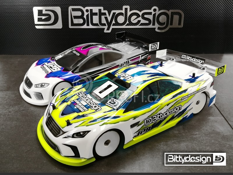 Karoserie čirá Bittydesign JP8 - (190 mm) - lehká