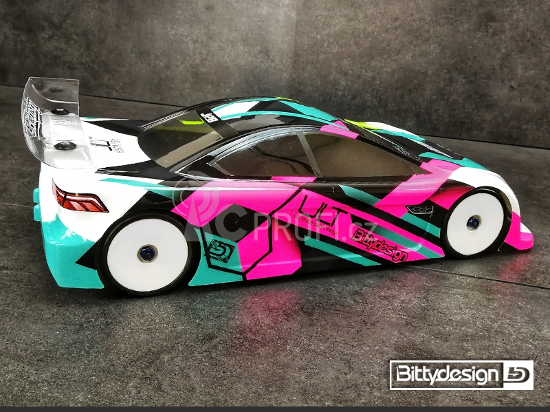 Karoserie čirá Bittydesign JP8 - (190 mm) - ultra lehká