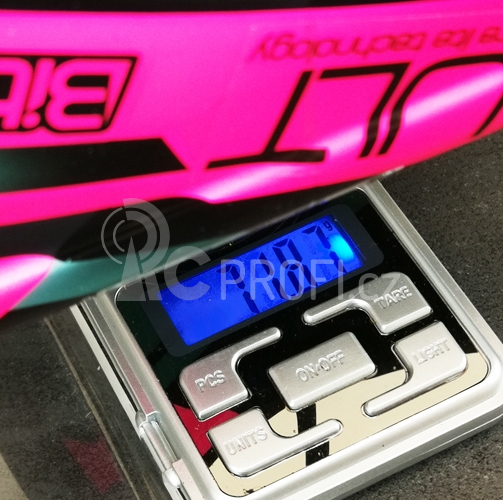 Karoserie čirá Bittydesign JP8 - (190 mm) - ultra lehká