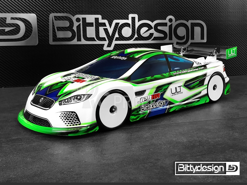 Karoserie čirá Bittydesign JP8HR - (190 mm) - ultra lehká