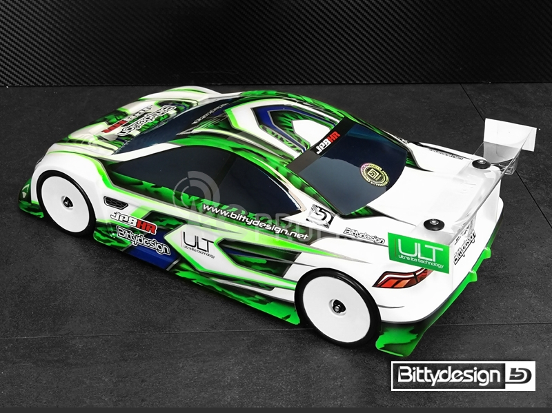 Karoserie čirá Bittydesign JP8HR - (190 mm) - ultra lehká