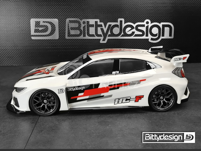 Karoserie čirá Bittydesign pro TC FWD podvozky 190mm