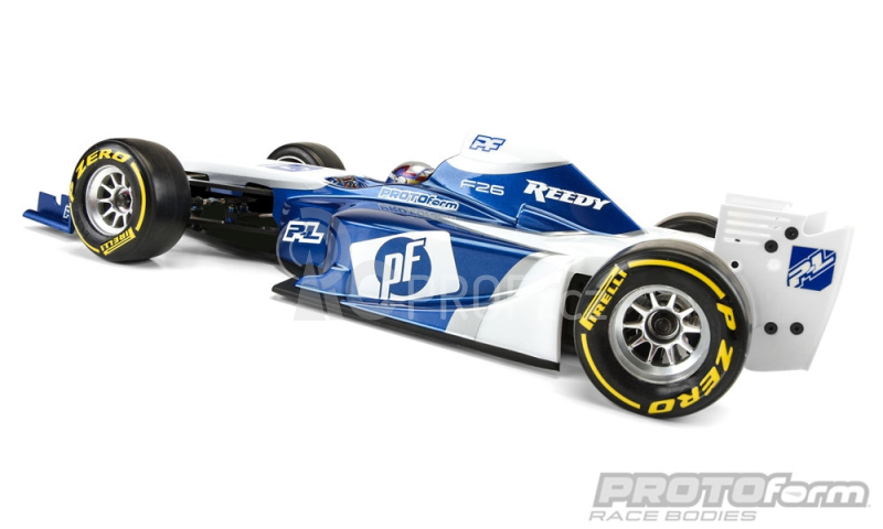 Karoserie čirá F26 pro formule 1