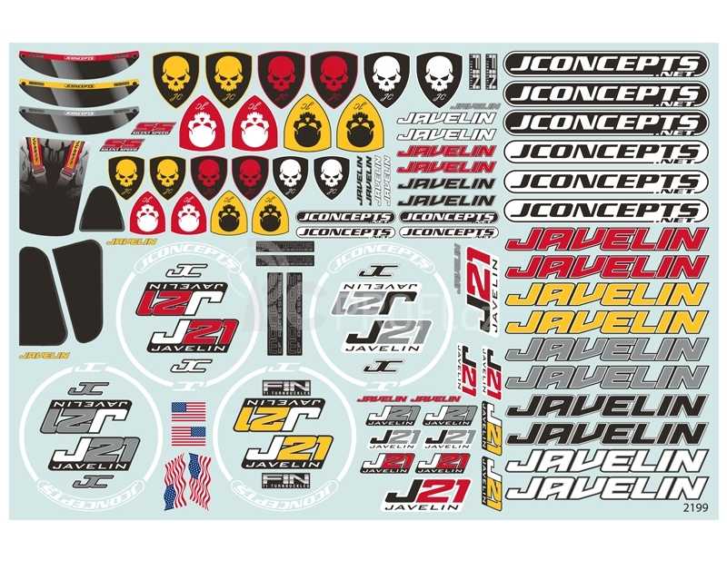 Karoserie čirá J21 JAVELIN F1
