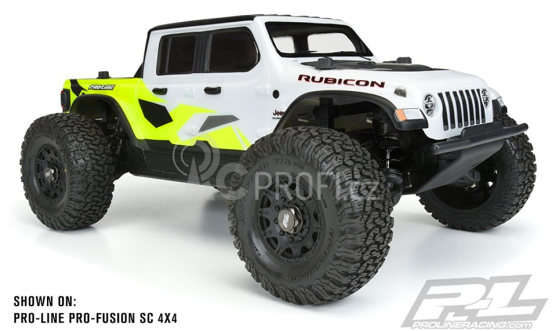 Karoserie čirá JEEP GLADIATOR RUBICON pro Slash 2 a 4wd