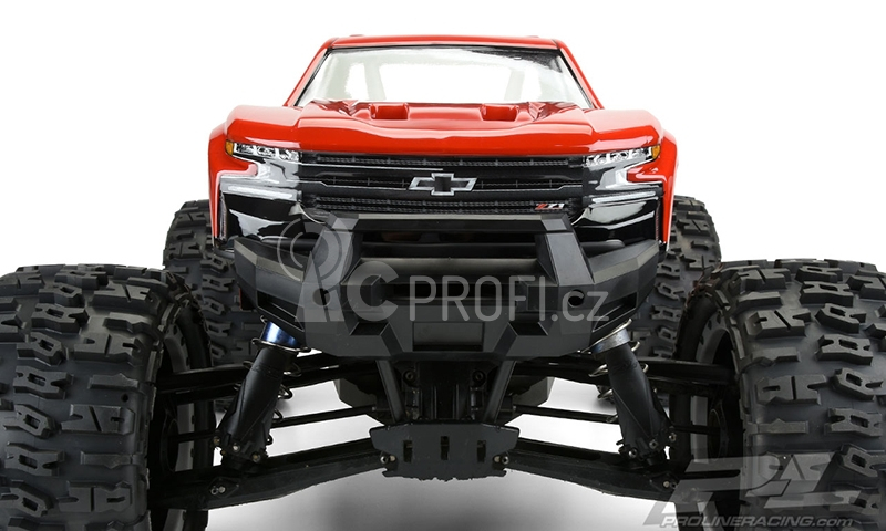 Karoserie čirá, předříznutá, 2019 Chevy Silverado Z71 Trail Boss pro TRAXXAS X-MAXX