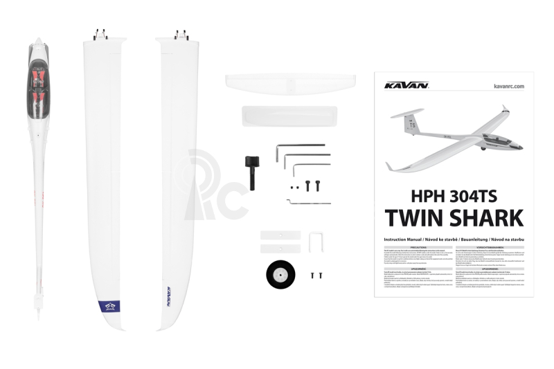 KAVAN 304TS TwinShark 2700mm - ARF