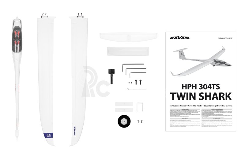 KAVAN 304TS TwinShark 2700mm - s R8 vario RX