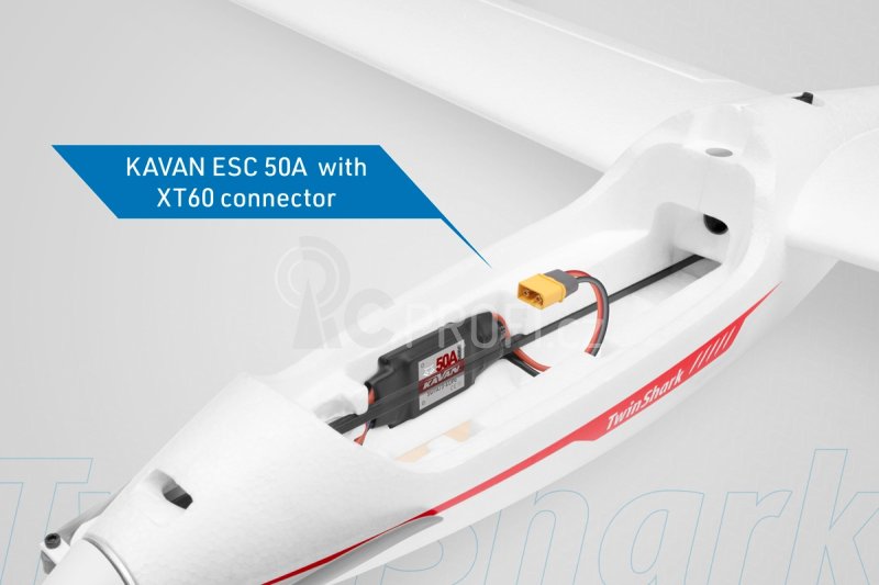 KAVAN 304TS TwinShark 2700mm - s R8 vario RX
