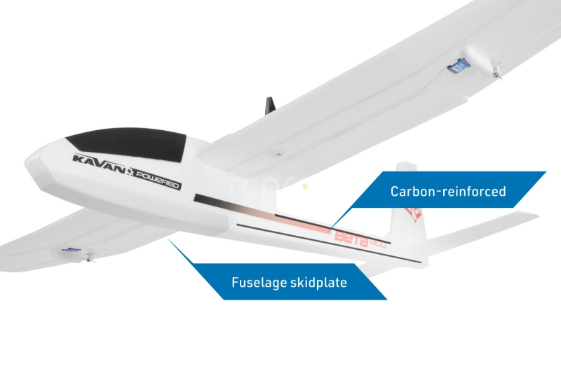 RC letadlo KAVAN Beta 1400 ARF, červená