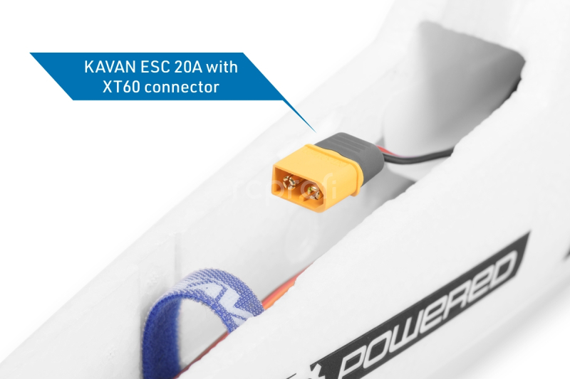 RC letadlo KAVAN Beta 1400 RTF , červená
