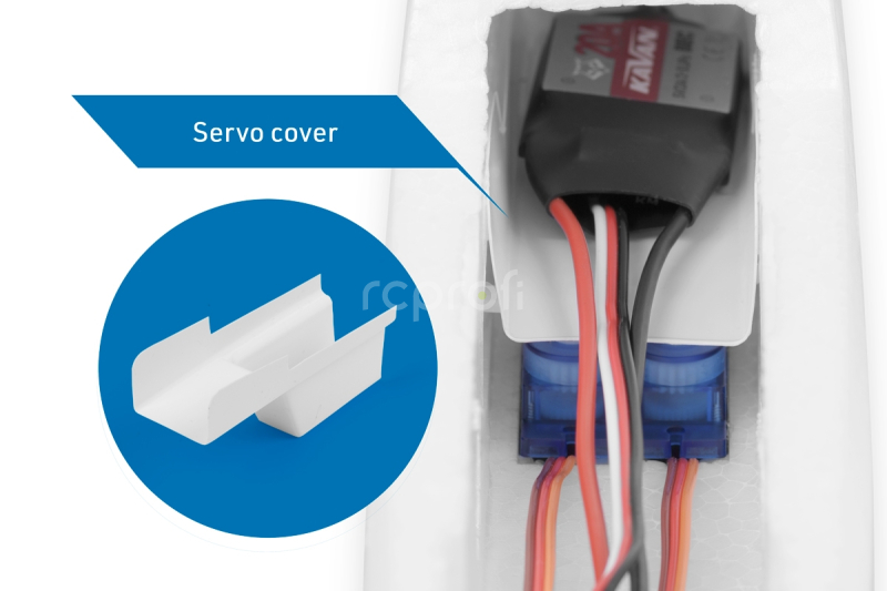 RC letadlo KAVAN Beta 1400 RTF , červená