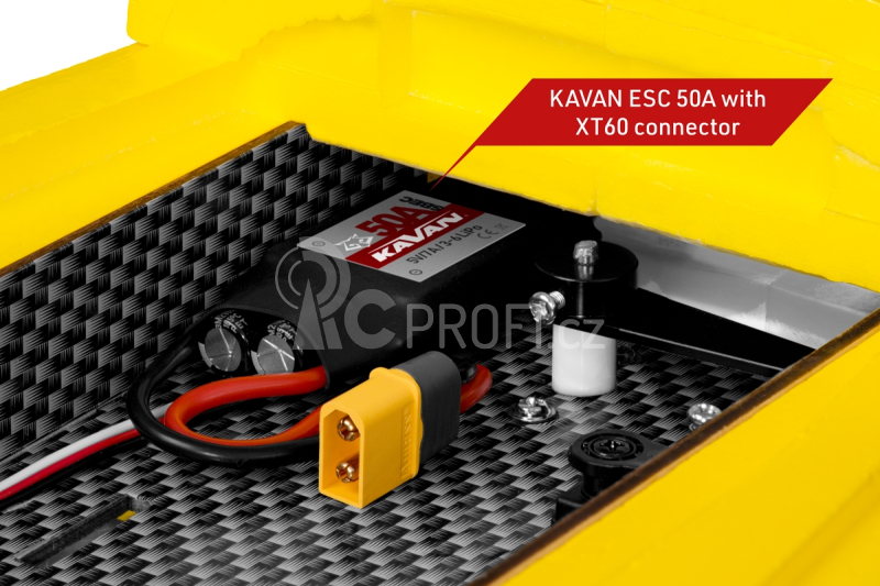 RC letadlo KAVAN Bristell B23 1600mm ARF, bílá