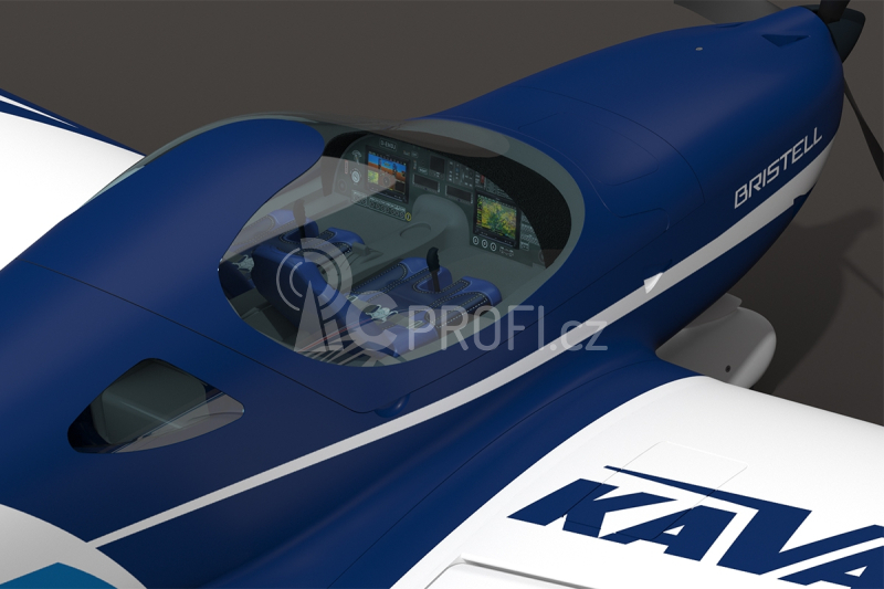 KAVAN Bristell B23 1600mm s R8 Rx - modrá