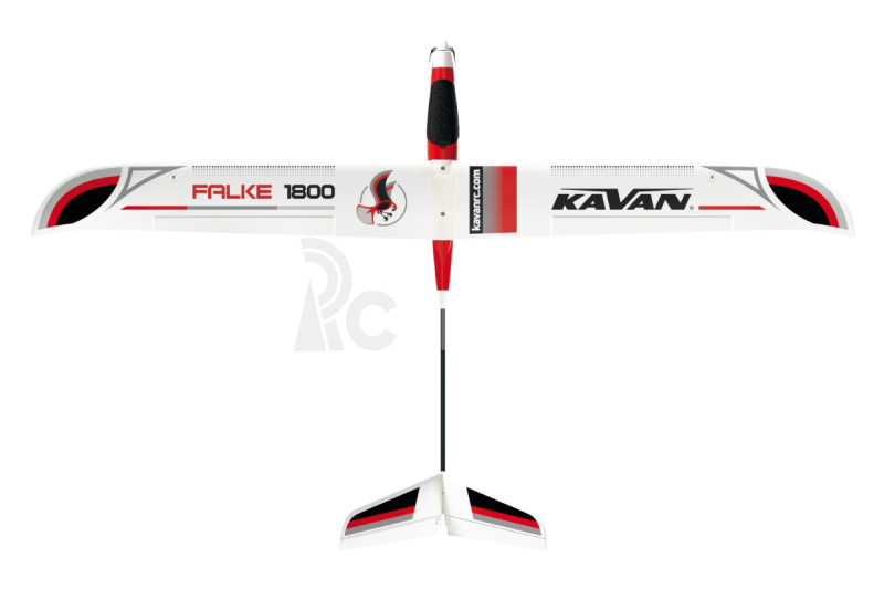 RC letadlo KAVAN Falke 1800mm ARF, červená
