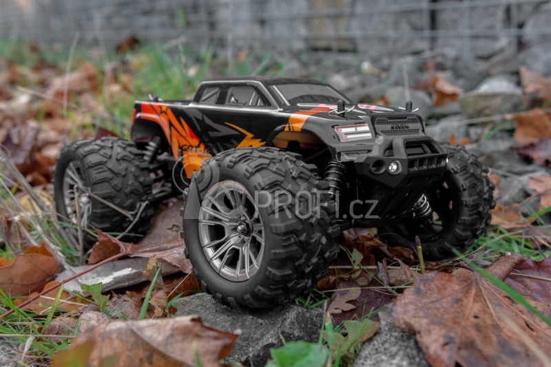 KAVAN GRT-16 Tracker RTR 4WD Monster Truck 1:16, červená