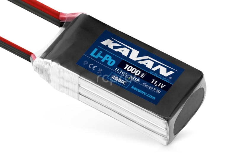 KAVAN Li-Po 1000mAh/11,1V 40/80C 11,1Wh