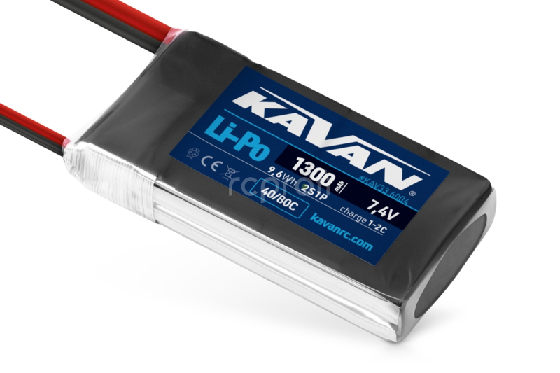 KAVAN Li-Po 1300mAh/7,4V 40/80C 9,6Wh