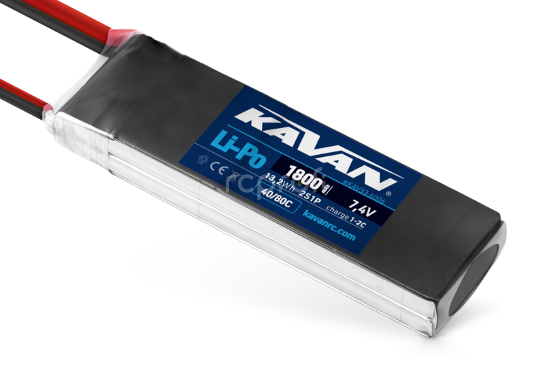 KAVAN Li-Po 1800mAh/7,4V 40/80C 13,2Wh