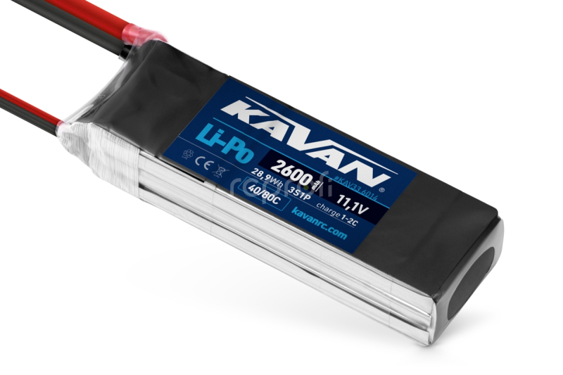 KAVAN Li-Po 2600mAh/11,1V 40/80C 28,9Wh