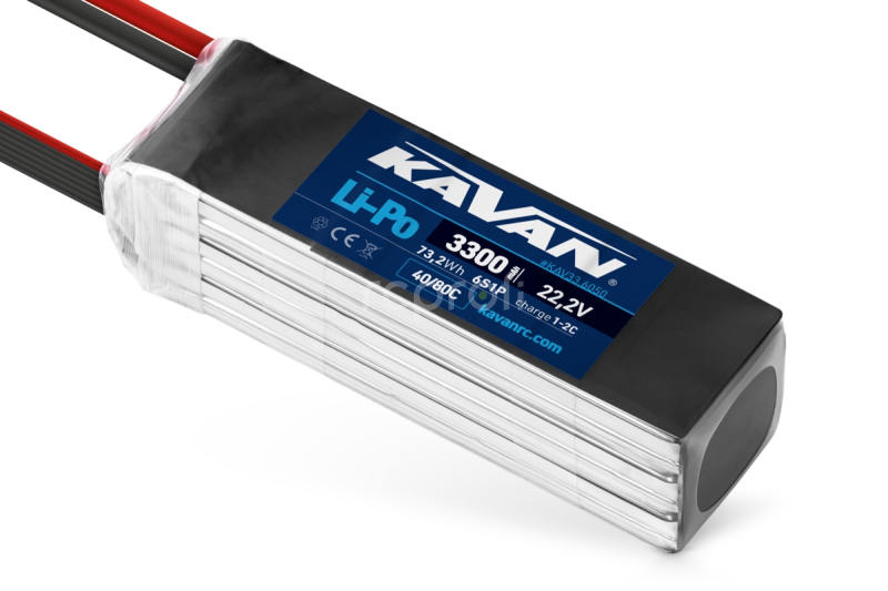 KAVAN Li-Po 3300mAh/22,2V 40/80C, 73,2Wh