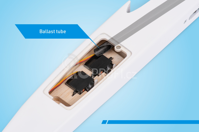 RC letadlo KAVAN Mirai V-tail větroň kit 1995mm